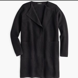 NWOT J. Crew Juliette Collarless Sweater Blazer M